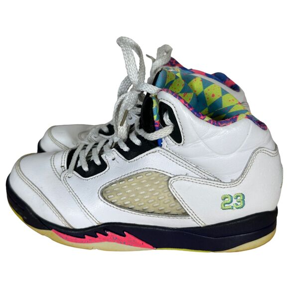 Nike Air Jordan 5 Retro Bel-Air Fresh Prince DB3026-100 Youth Size 1 Y - Picture 4 of 8